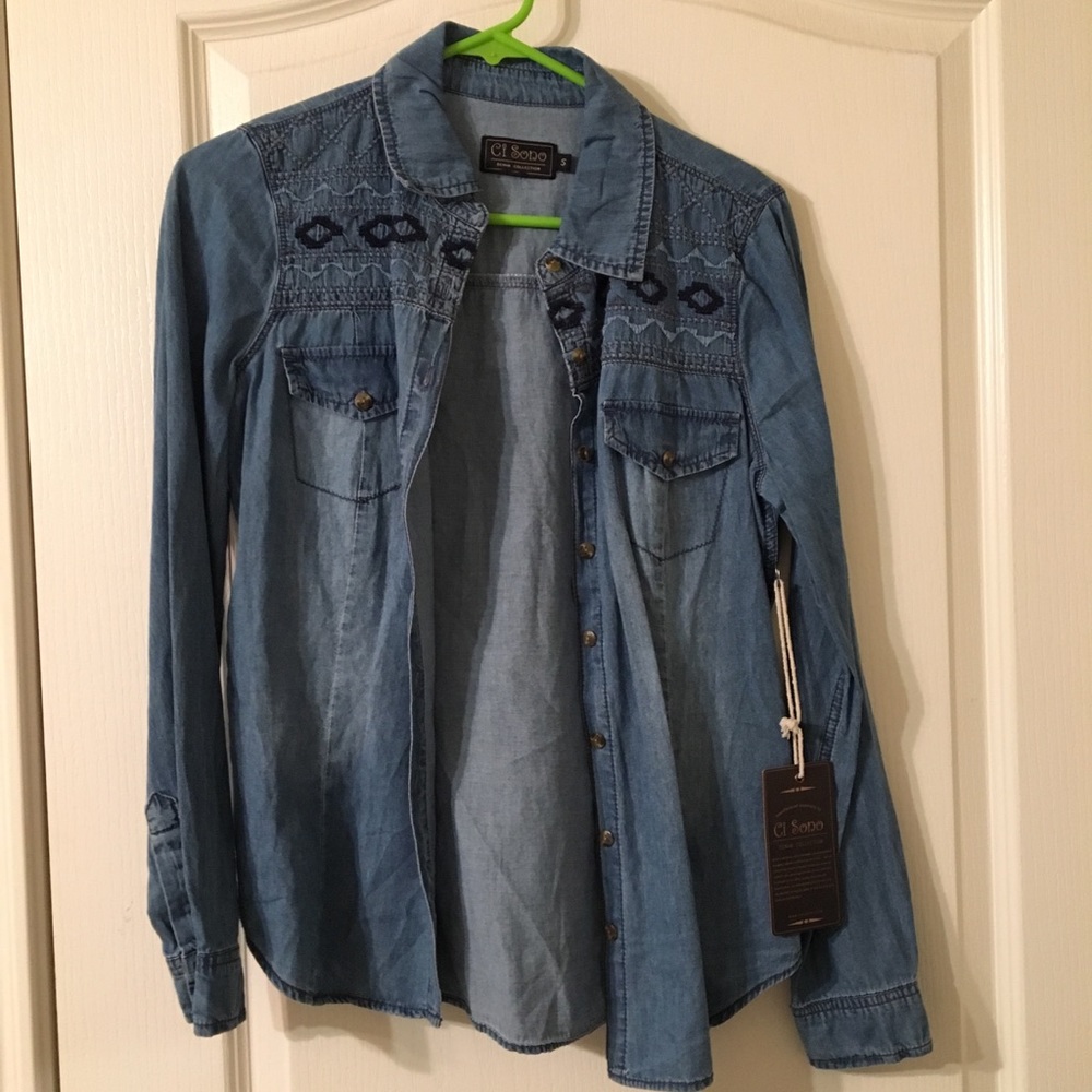 Denim Button Down